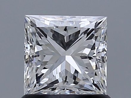 Diamond Natural 0,9Ct E-VS1 Princess - GIA6405585015 1