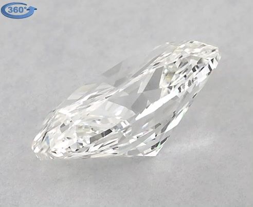 Diamond Natural 0,8Ct I-VS2 Oval - GIA2221093970 1