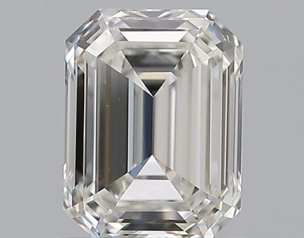 Diamond Natural 0,9Ct H-VVS1 Emerald - GIA7406997974 1
