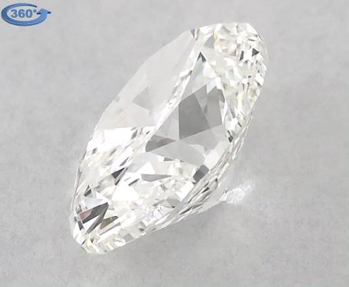 Diamond Natural 0,7Ct I-VVS2 Oval - GIA7426170709 1