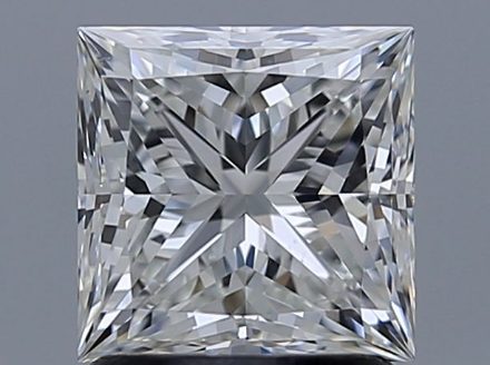 Diamond Natural 1,57Ct G-VS2 Princess - GIA2424583564 1