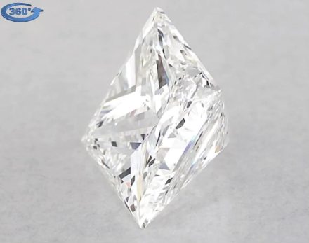 Diamond Natural 1,51Ct H-VVS2 Princess - GIA5423164155 1