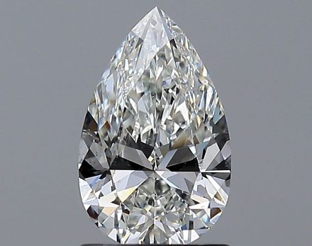 Diamond Natural 1,01Ct H-SI1 Pear - GIA7411861649 1