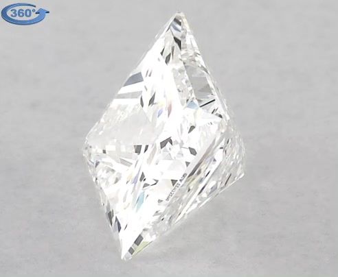 Diamond Natural 1,01Ct G-VVS2 Princess - GIA1418265397 1