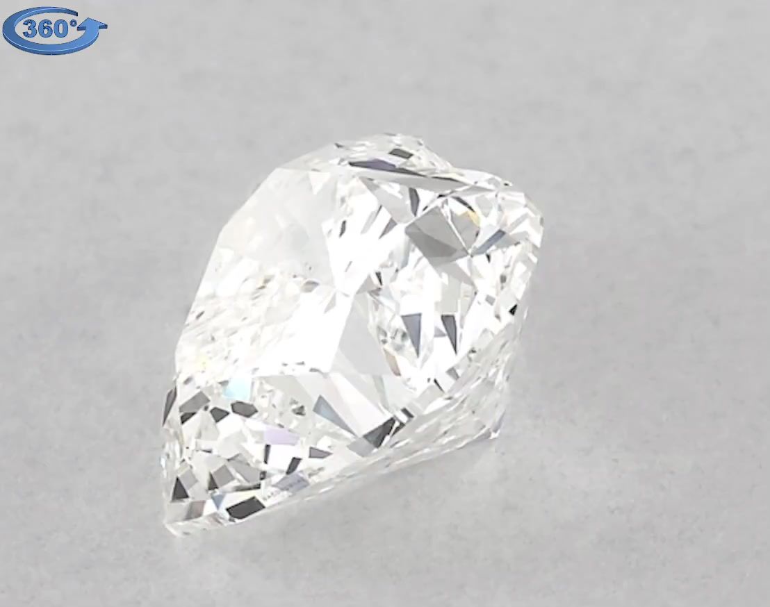 Diamond Natural 1,52Ct I-SI1 Heart - GIA2406260349 1