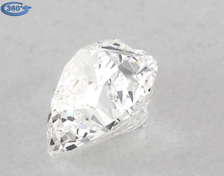 Diamond Natural 1,52Ct I-SI1 Heart - GIA2406260349 1