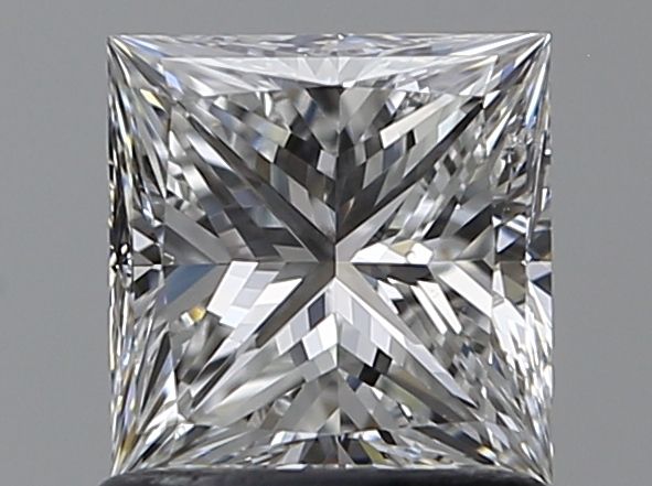 Diamond Natural 1Ct E-VS2 Princess - GIA6223126553 1
