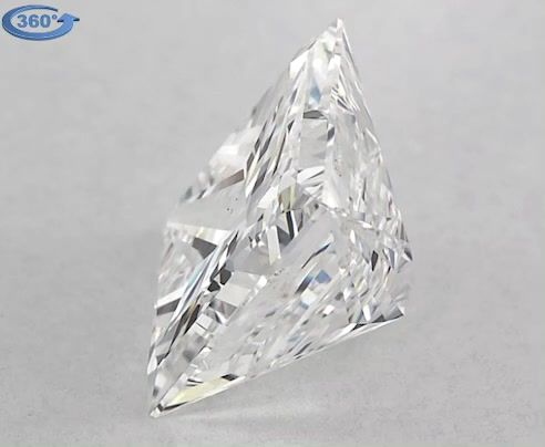 Diamond Natural 1,01Ct E-VS2 Princess - GIA2407230058 1