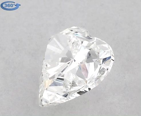 Diamond Natural 1Ct G-SI1 Heart - GIA2225080316 1
