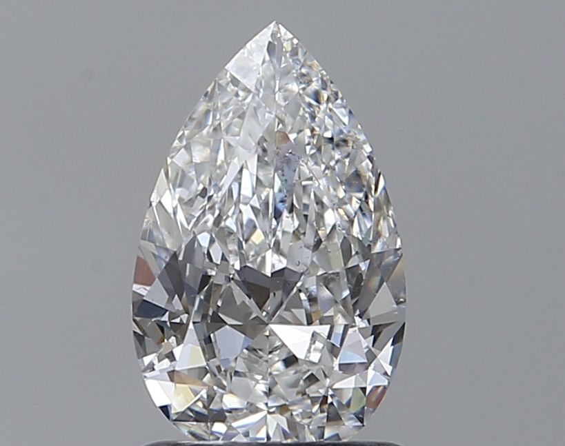 Diamond Natural 0,9Ct E-SI1 Pear - GIA7426415756 1