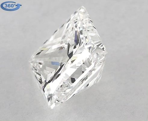 Diamond Natural 1,01Ct G-VVS2 Princess - GIA2406712023 1