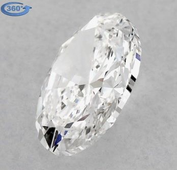 Diamond Natural 0,9Ct E-VS2 Oval - GIA2457339828 1