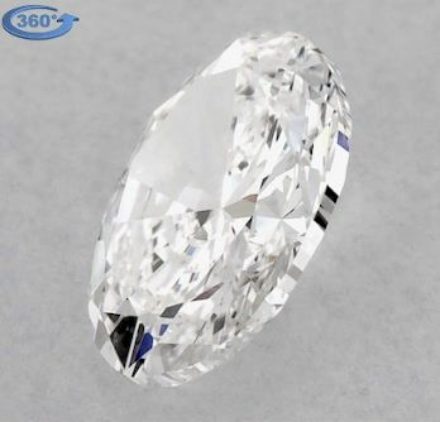 Diamond Natural 0,9Ct E-VS2 Oval - GIA2457339828 1