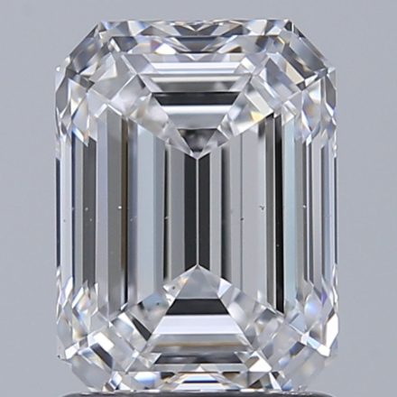 Diamond Natural 1,6Ct D-VS2 Emerald - GIA6392825706 1
