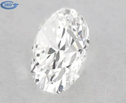 Diamond Natural 1Ct F-VS2 Oval - GIA7426133385 1