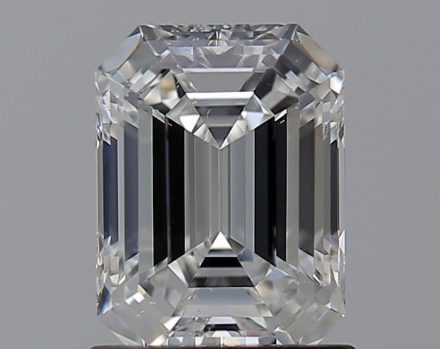Diamond Natural 1Ct D-VS2 Emerald - GIA1423294121 1