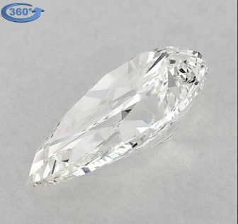 Diamond Natural 1,19Ct J-SI1 Pear - GIA1463555532 1