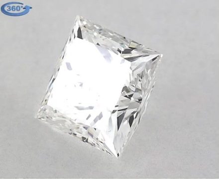 Diamond Natural 0,9Ct G-VS1 Princess - GIA2225291293 1