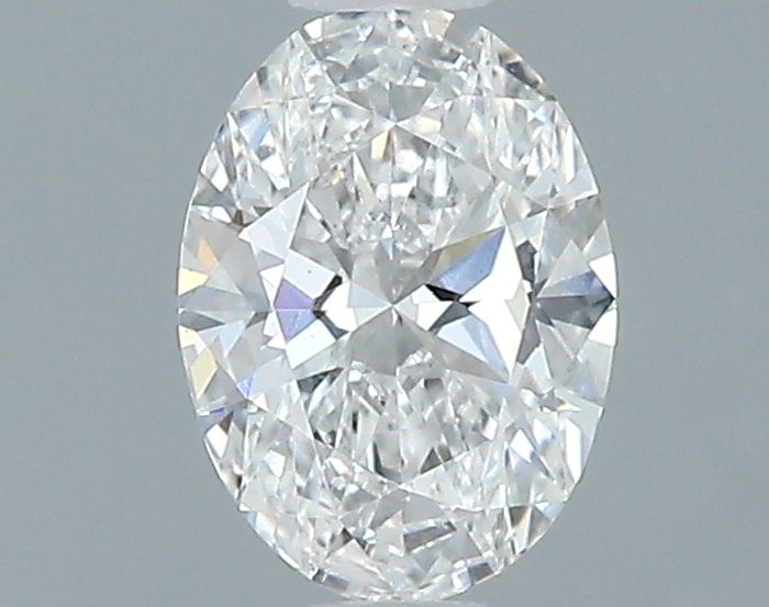 Diamond Natural 0,56Ct D-SI1 Oval - GIA6521299068 1