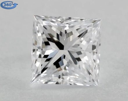 Diamond Natural 1,51Ct F-VS2 Princess - GIA1195083869 1