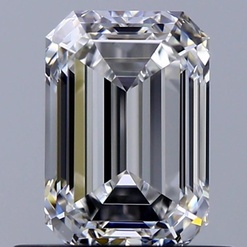 Diamond Natural 0,78Ct F-VVS2 Emerald - GIA6525330938 1
