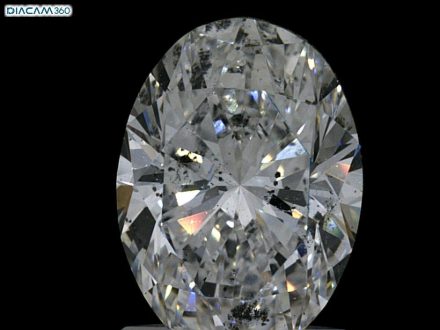 Diamond Natural 1,5Ct D-SI2 Oval - GIA6223341503 1