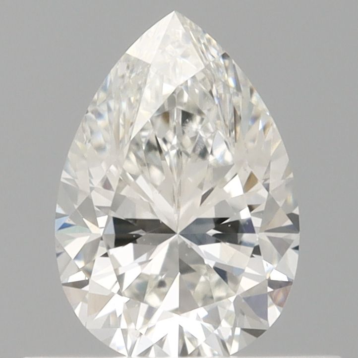 Diamond Natural 0,51Ct H-SI1 Pear - GIA6541792619 1