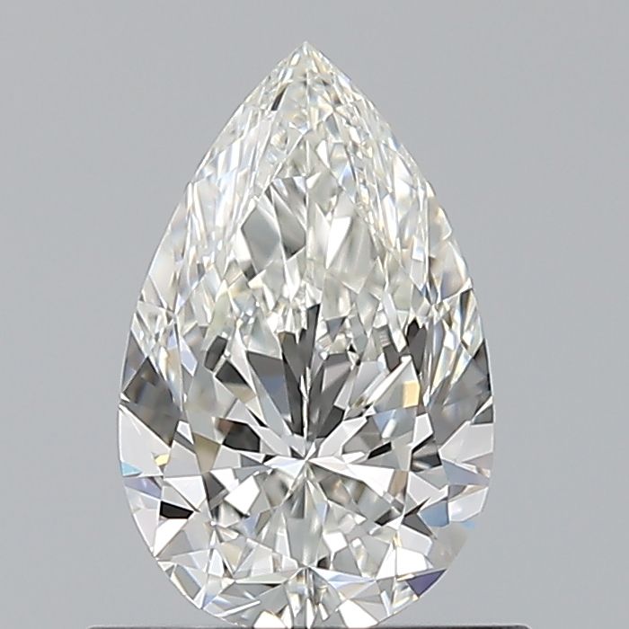 Diamond Natural 0,7Ct H-VVS1 Pear - GIA6531659015 1