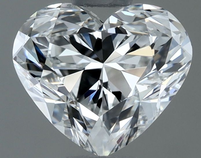 Diamond Natural 1Ct F-VVS1 Heart - GIA6532790719 1