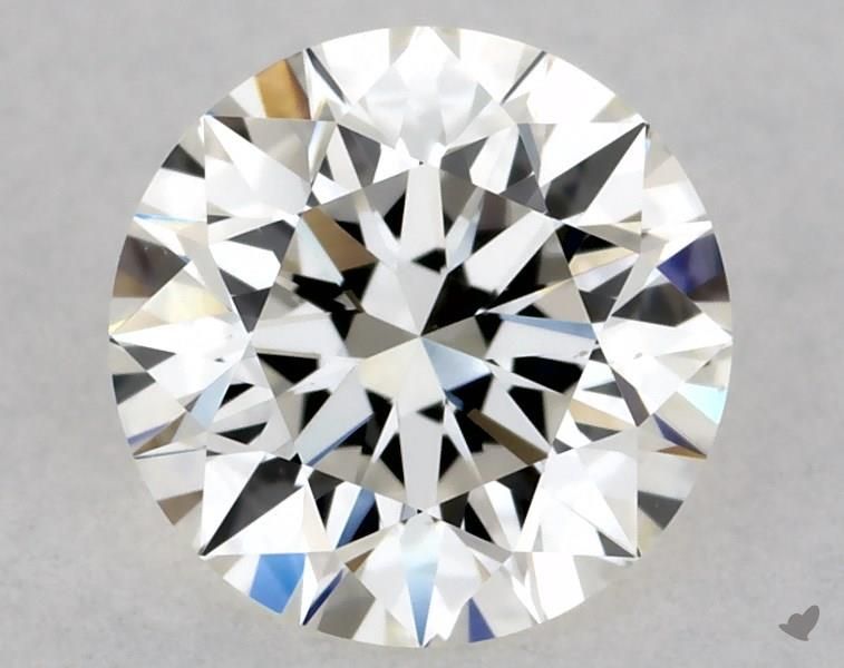 Diamond Natural 0,61Ct I-VS2 Round - GIA6405703612 1