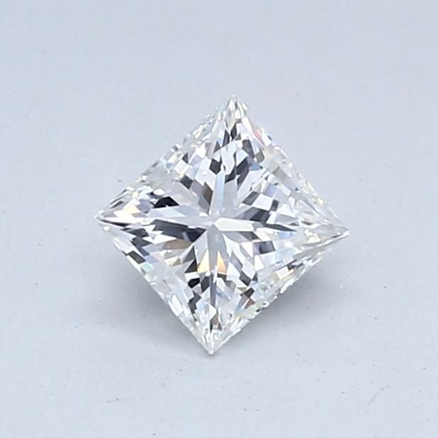 Diamond Natural 0,51Ct F-VS1 Princess - GIA2116188911 1