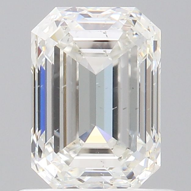 Diamond Natural 0,9Ct H-SI2 Emerald - GIA7423497108 1