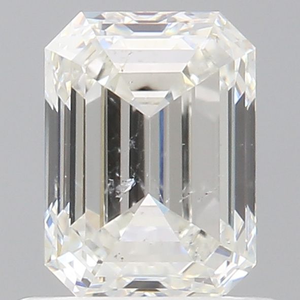 Diamond Natural 0,9Ct I-SI2 Emerald - GIA7416229676 1