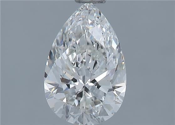 Diamond Natural 1,02Ct H-SI2 Pear - GIA2497413317 1