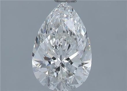 Diamond Natural 1,02Ct H-SI2 Pear - GIA2497413317 1