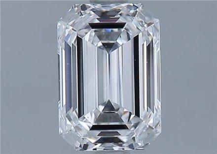 Diamond Natural 1,5Ct D-VS1 Emerald - GIA7436420721 1