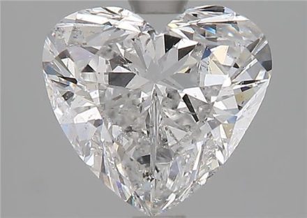 Diamond Natural 1,71Ct E-SI2 Heart - GIA1409996733 1