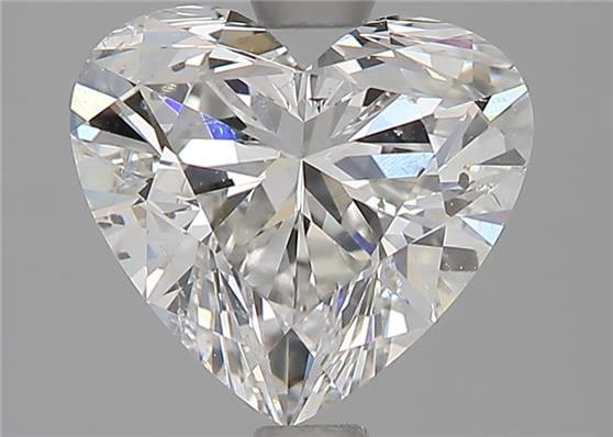 Diamond Natural 1,8Ct G-SI1 Heart - GIA2437369490 1