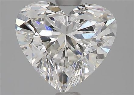 Diamond Natural 1,8Ct G-SI1 Heart - GIA2437369490 1