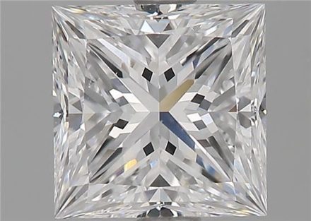 Diamond Natural 1,71Ct E-VS2 Princess - GIA5453418818 1