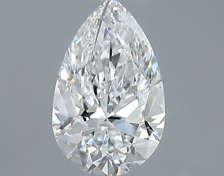 Diamond Natural 0,6Ct D-SI1 Pear - GIA7518815236 1