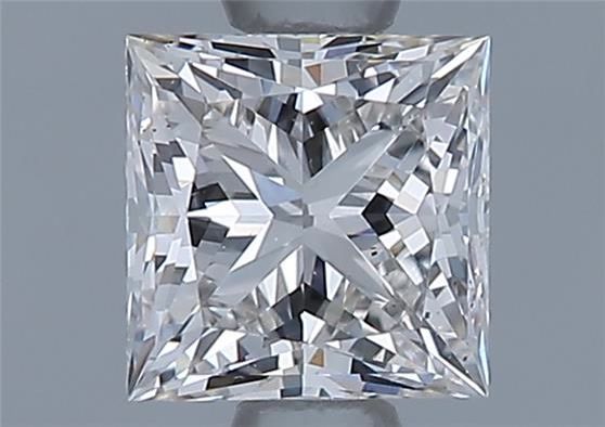 Diamond Natural 0,62Ct I-VS2 Princess - GIA1468640504 1