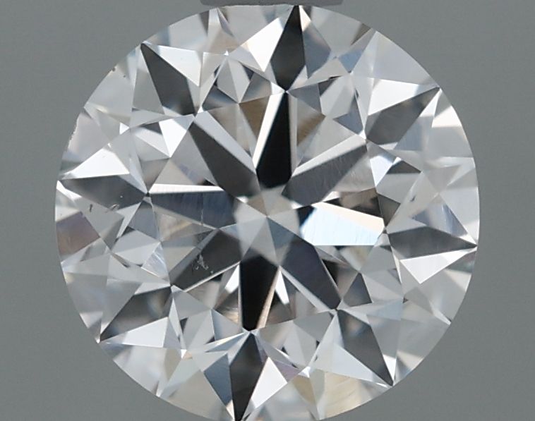 Diamond Natural 0,9Ct G-SI1 Round - GIA7558061798