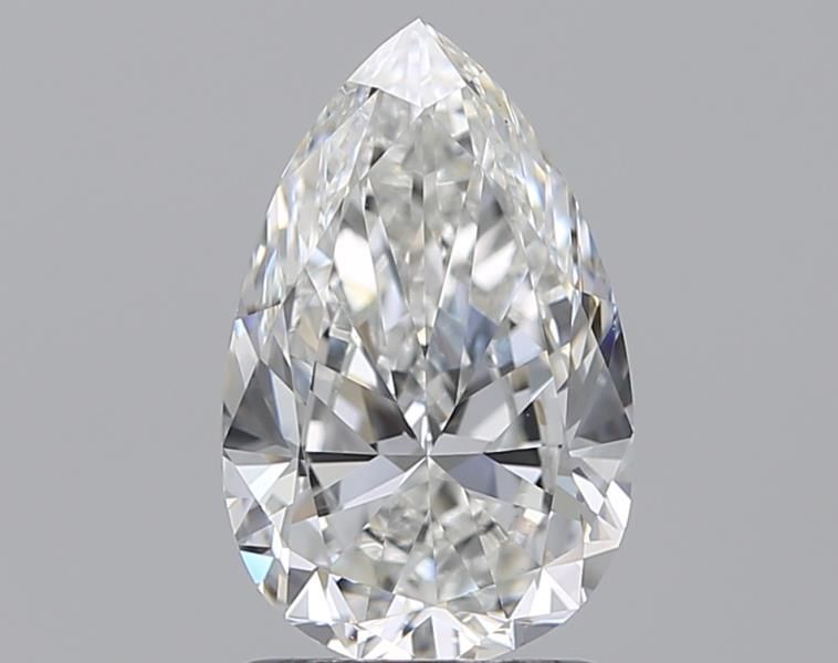 Diamond Natural 1,5Ct F-VVS2 Pear - GIA1535741825 1