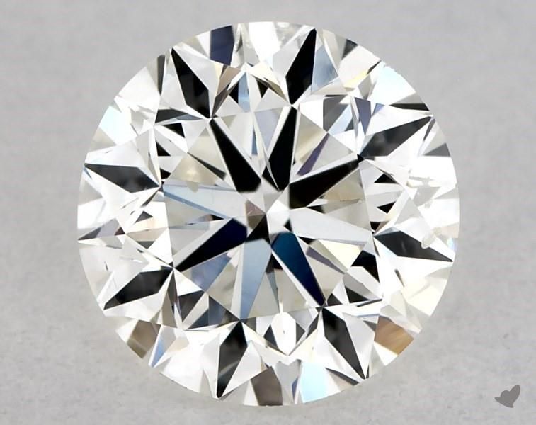 Diamond Natural 0,7Ct H-SI1 Round - GIA7398548618 1