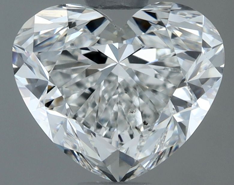 Diamond Natural 1,54Ct G-SI1 Heart - GIA3535770716 1