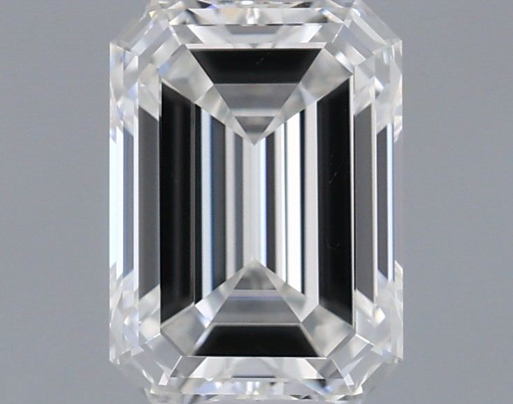 Diamond Natural 0,56Ct F-VVS1 Emerald - GIA2537073481 1
