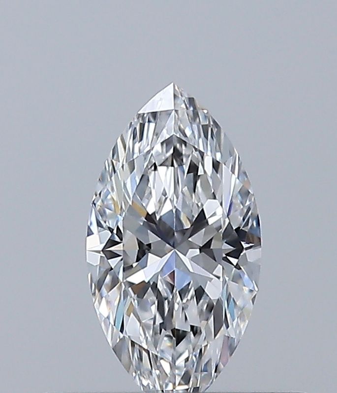 Diamond Natural 0,32Ct D-IF Marquise - GIA7543030555 1