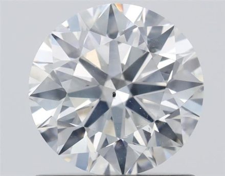Diamond Natural 1Ct H-SI1 Round - GIA2457175989 1