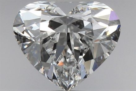 Diamond Natural 1,04Ct E-SI1 Heart - GIA6295412670 1